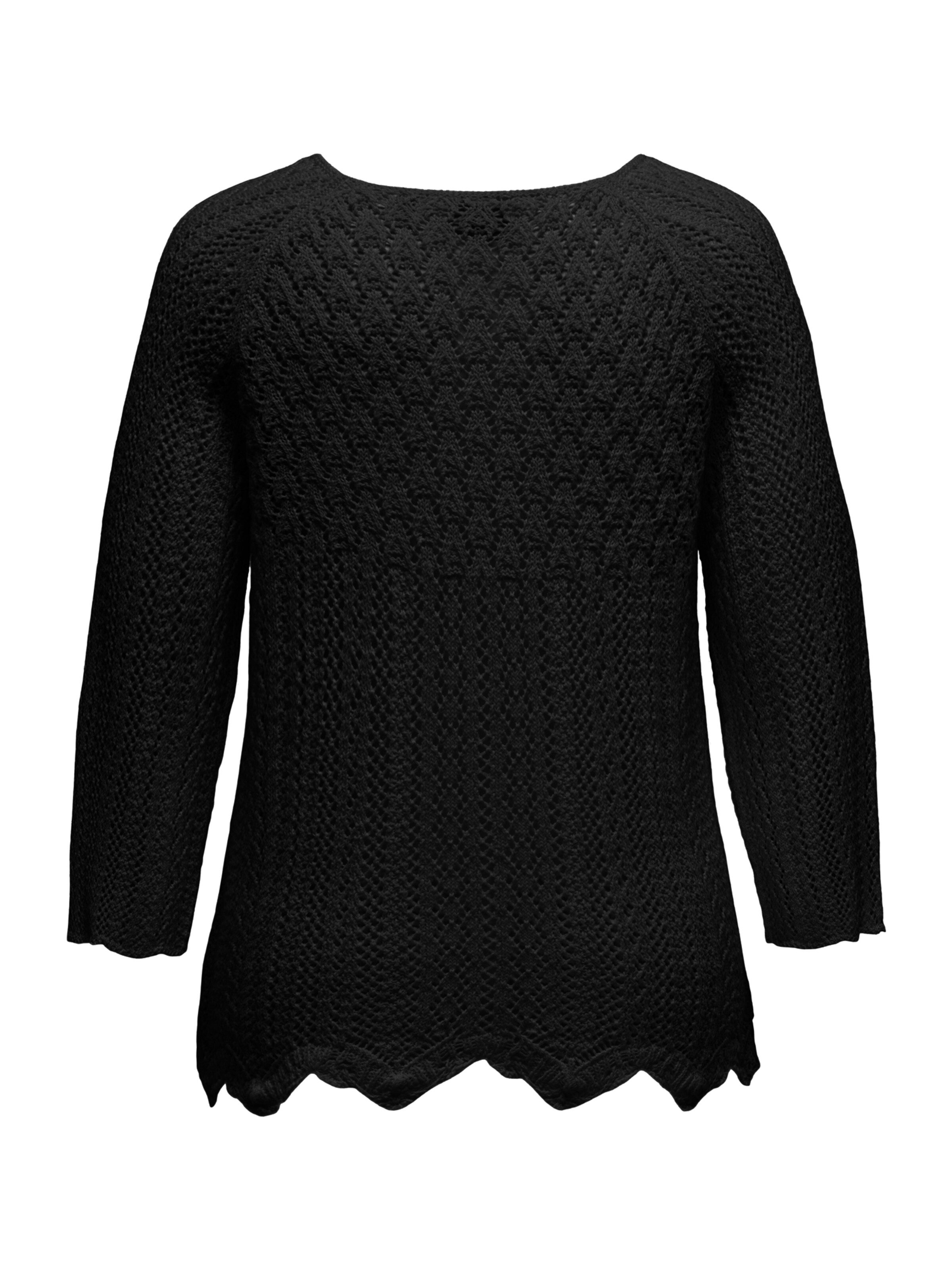 ONLY Carmakoma Sweater 'CARNOLA' in Black