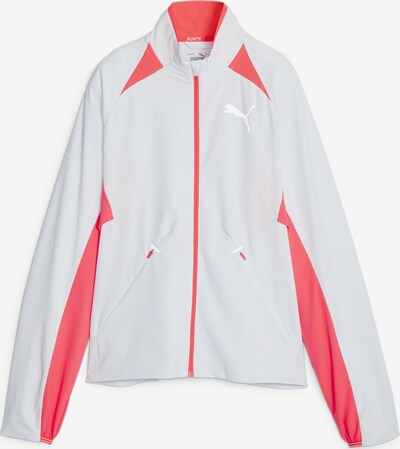 PUMA Sportjas in de kleur Blauw / Grijs / Rood / Wit, Productweergave