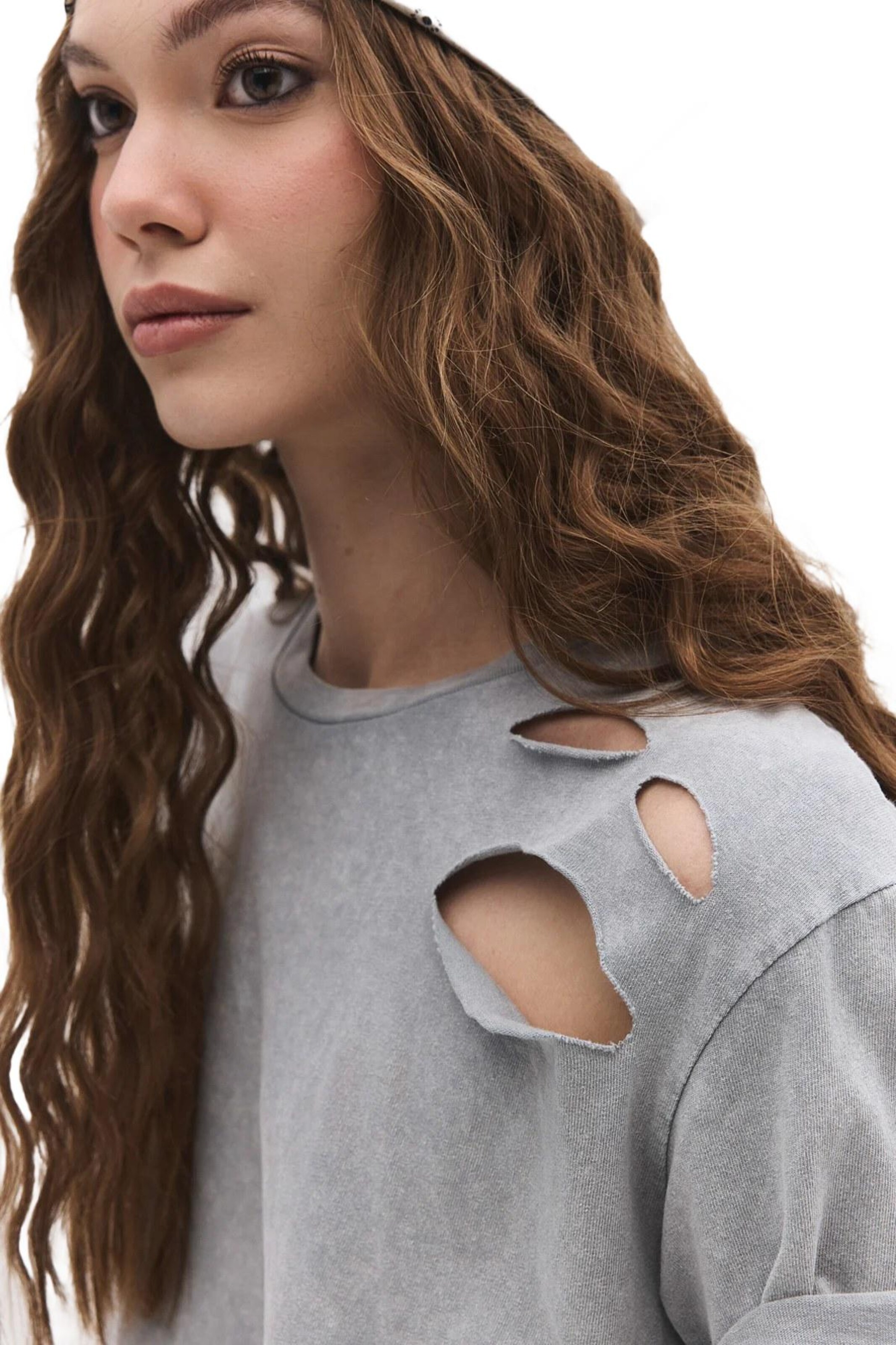 No Matter What Shirt in Grey