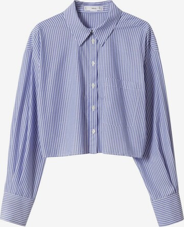 Camicia da donna 'Jamecor' di MANGO in blu: frontale