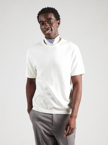 Pull-over 'SLHTORINO' SELECTED en beige : devant