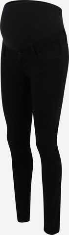 Vero Moda Maternity Skinny Jeans 'Tanya' in Black: front