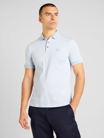 ARMANI EXCHANGE - Camiseta en azul: frente