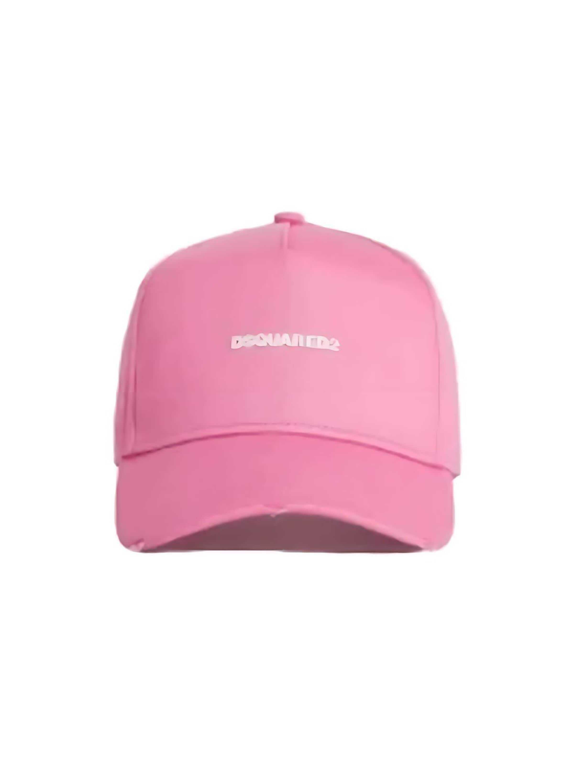 DSQUARED2 Cap 'DSQUARED2 MINI LOGO BASEBALL CAP' in Pink: front