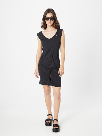 Rochie 'SLAVKA' de la Ragwear pe negru