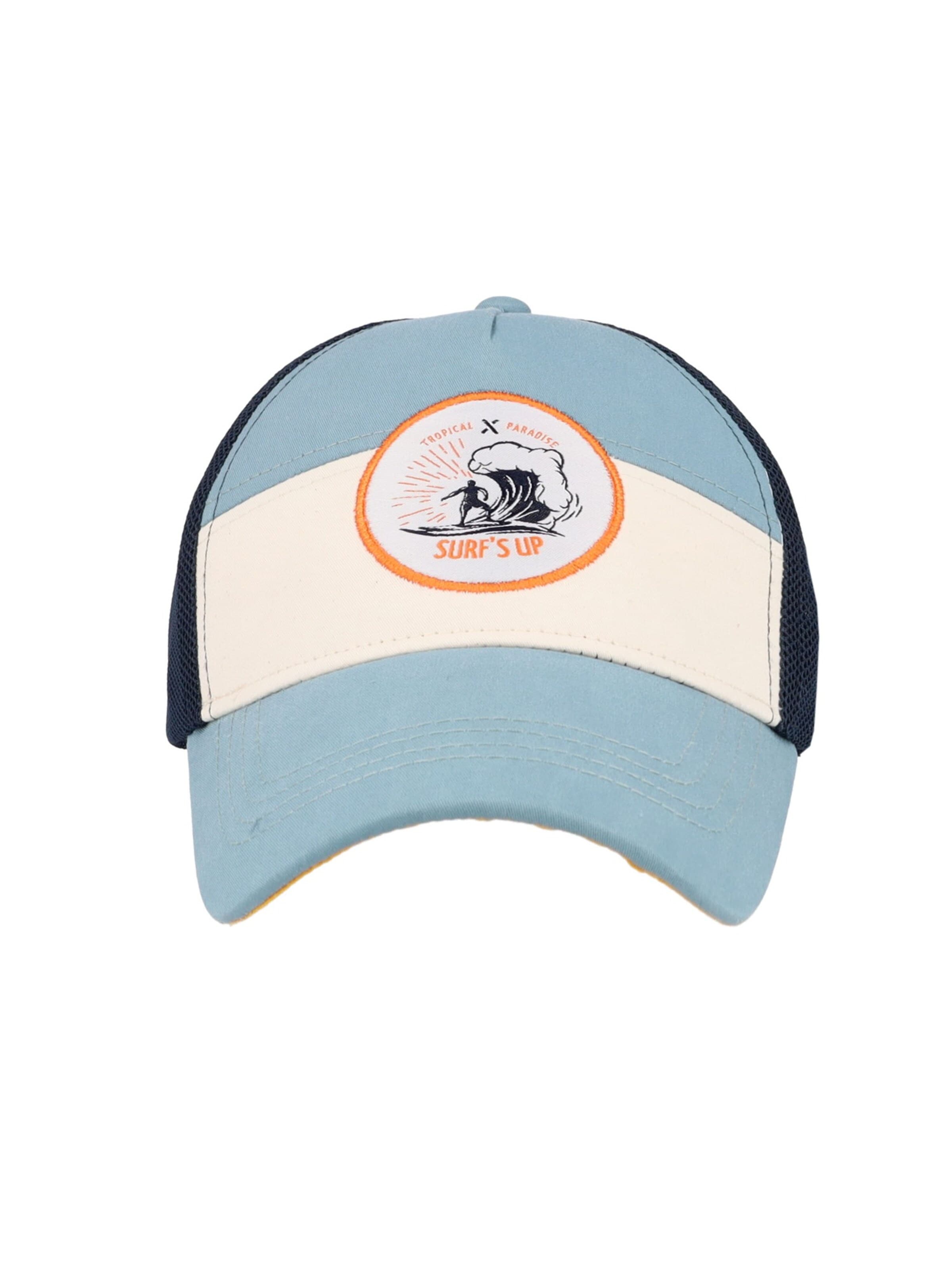 MAXIMO Hat 'KIDS BOY-Cap Surf's up, snap-back Verschluß' in Blue
