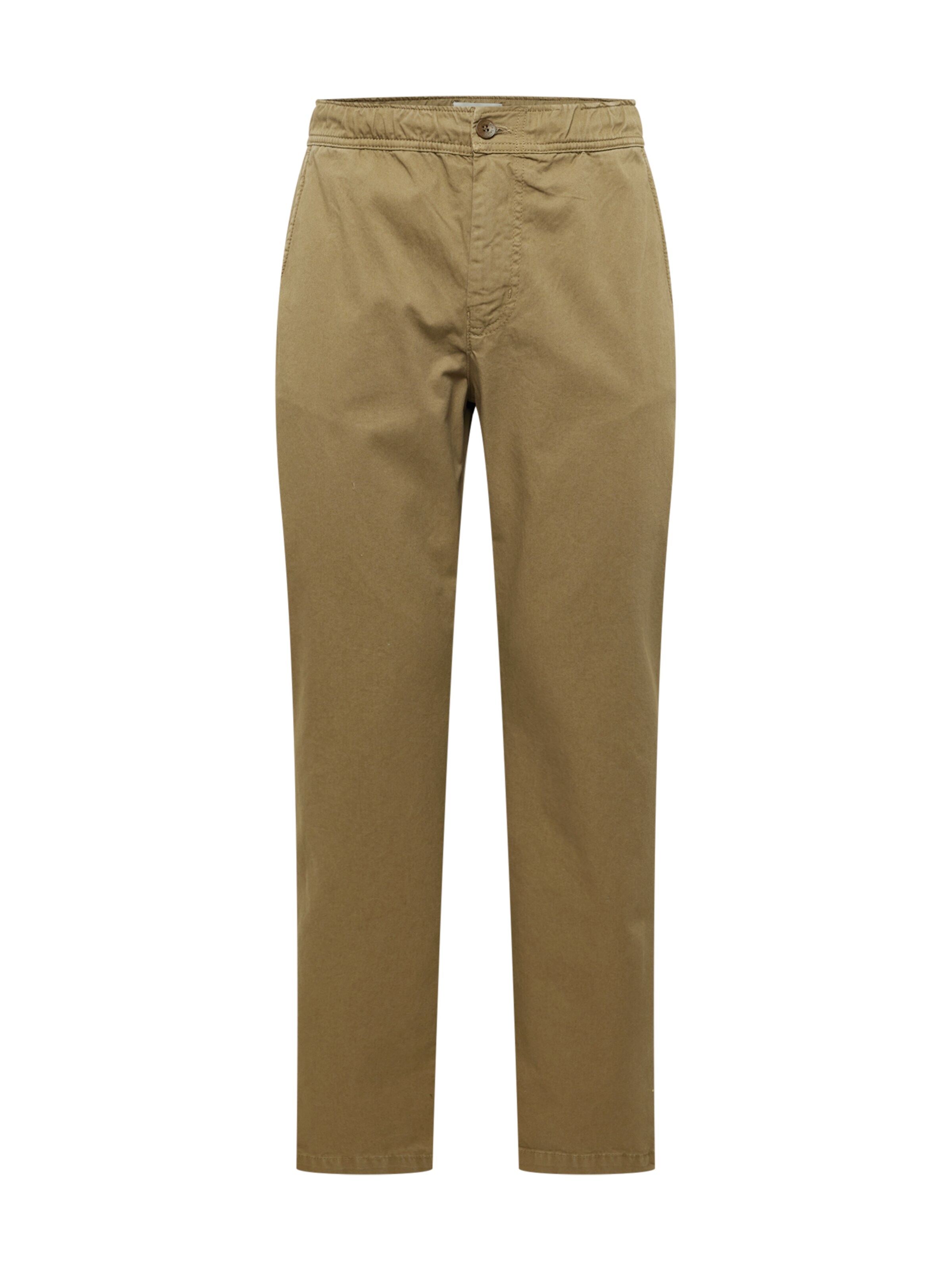 Thinking MU Regular Chino trousers in Brown: front