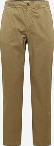 Regular Pantalon chino Thinking MU en marron : devant