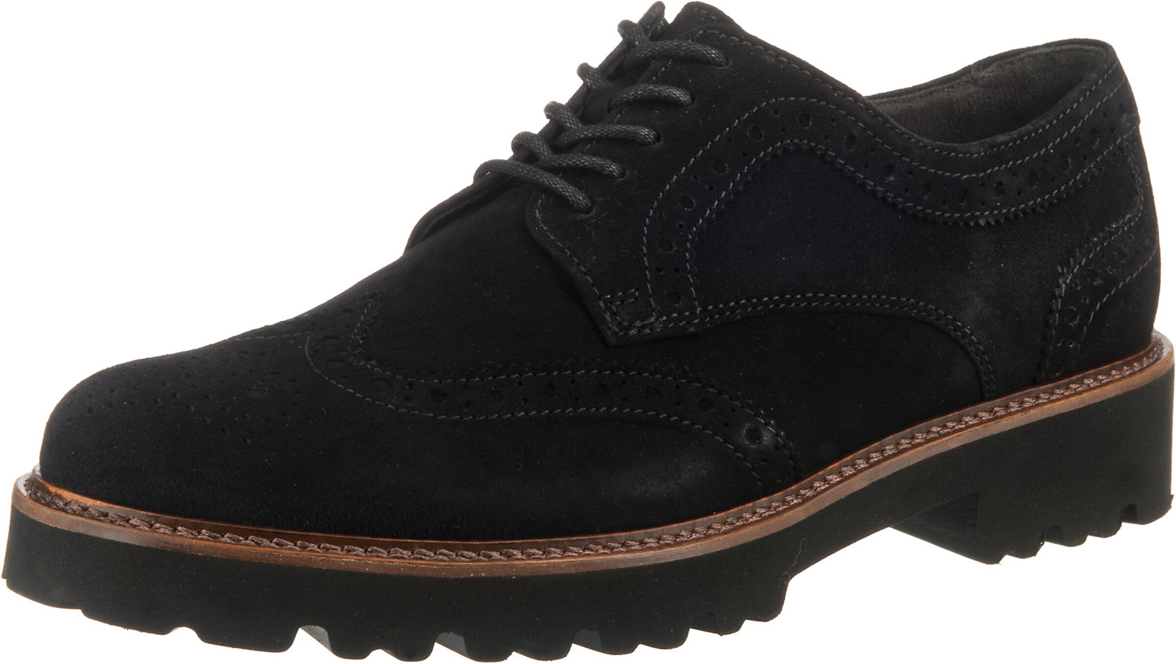 Scarpa stringata di GABOR in nero: frontale