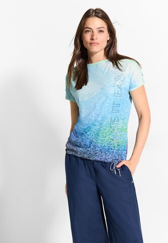 CECIL Shirt in Blauw: voorkant