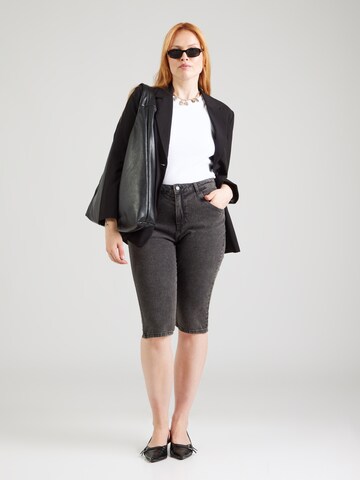 Noisy May Curve Skinny Jeans 'NMTEXAS' i svart