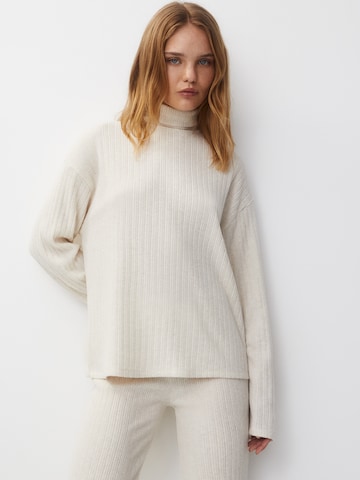 Pull&Bear Tröja i beige: framsida