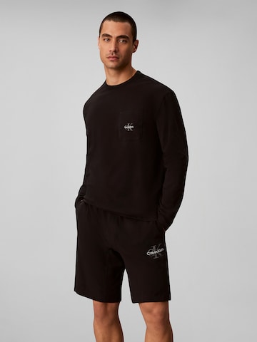 Calvin Klein Onderhemd in Zwart: voorkant