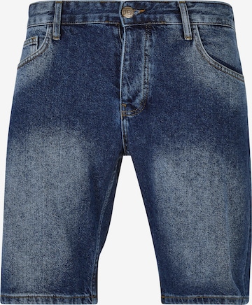 DEF Loosefit Shorts 'Jack' in Blau: predná strana