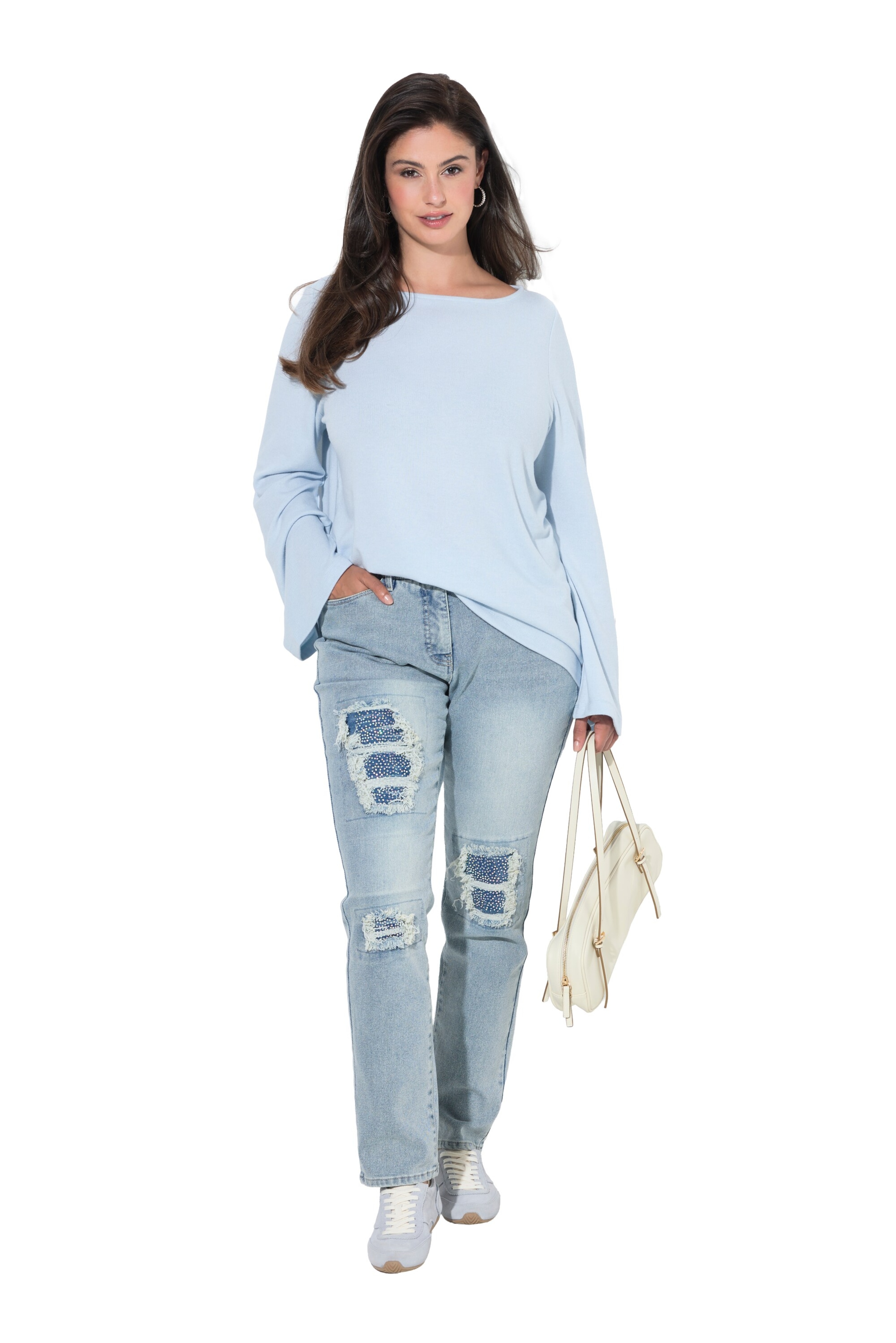 Ulla Popken Regular Jeans in Blau