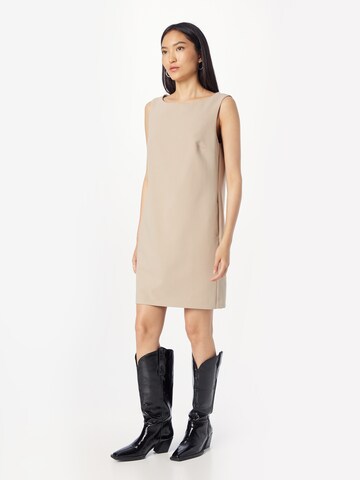 COMMA Dress in Beige: front