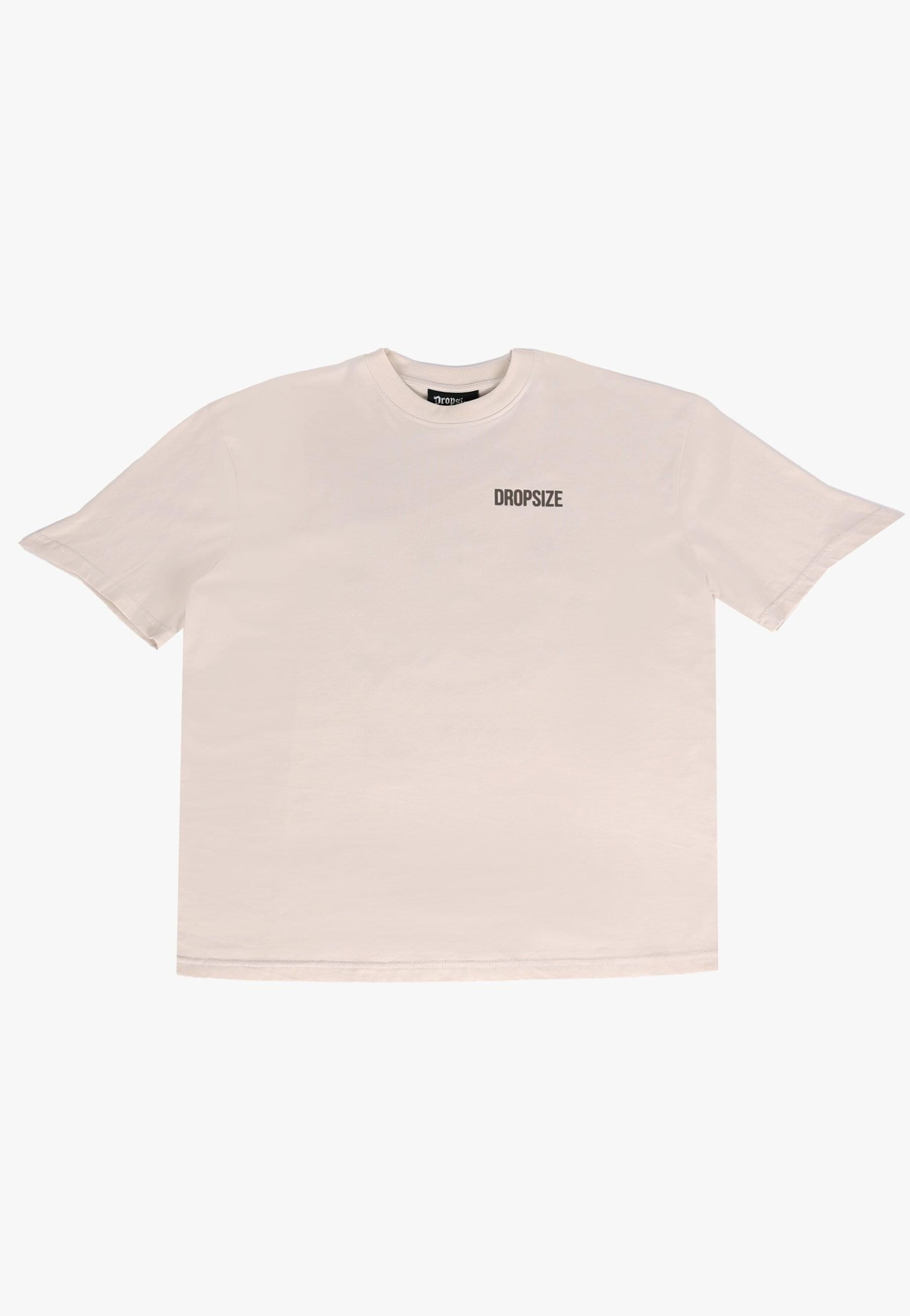 Dropsize Shirt in Beige: front