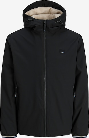 Giacca di mezza stagione di JACK & JONES in nero: frontale