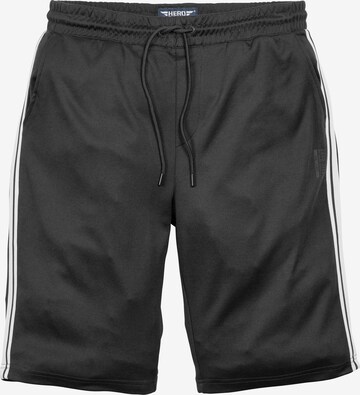 Hero Funktionsshorts in Schwarz: Vorderseite