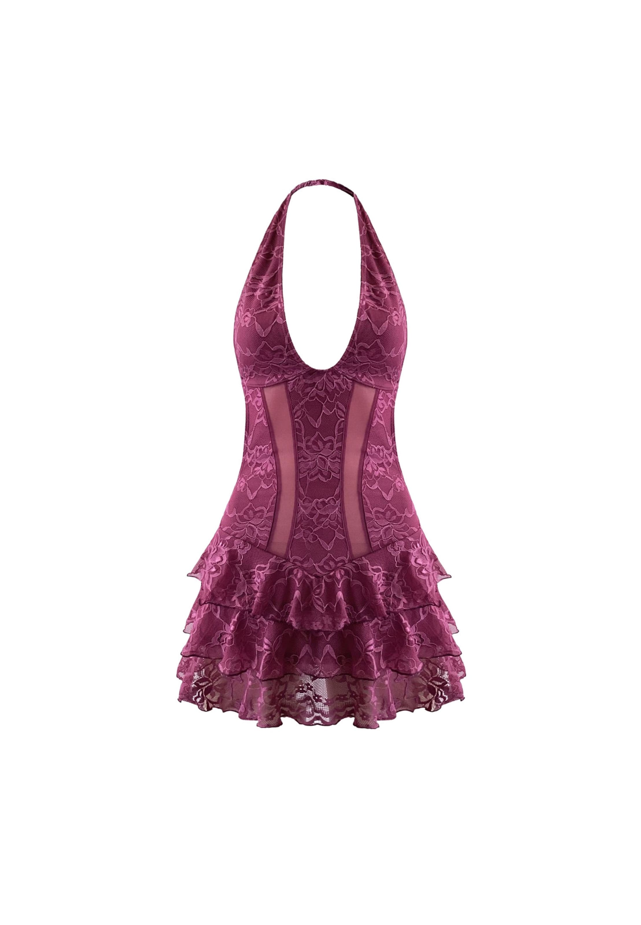 OW Collection Coctailkjole &#x27;ELEANOR &#x27; i pink: forside