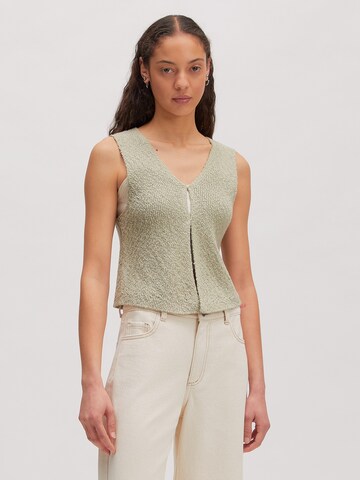 EDITED Mellény 'Rike' - zöld: elől