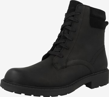 Bottines à lacets ' Orinoco2 ' CLARKS en noir : devant