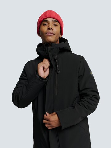 No Excess Parka in Schwarz