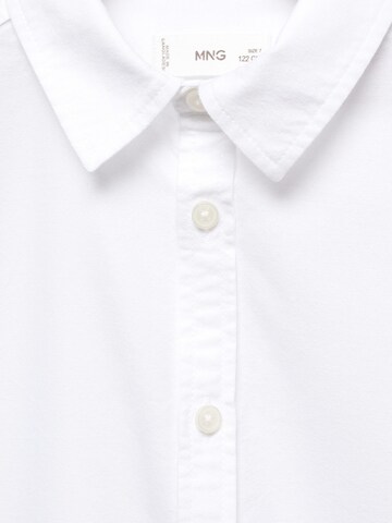 MANGO KIDS Regular fit Button Up Shirt in White