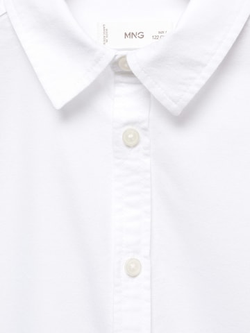 MANGO KIDS Regularny krój Koszula w kolorze biały