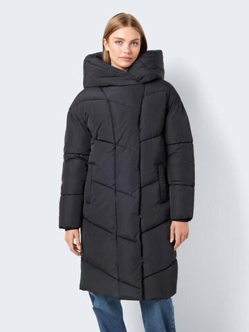 Cappotto invernale di Noisy may in nero: frontale