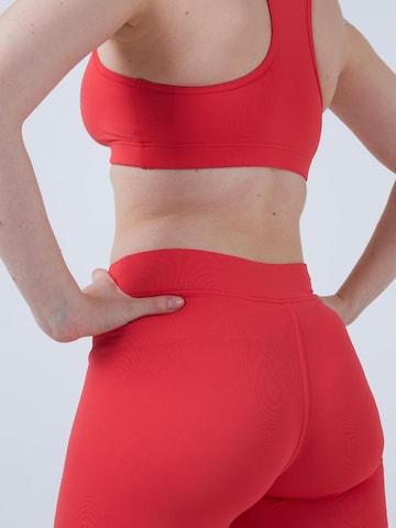 SPORTKIND Skinny Leggings '3/4 Leggings'‌‌‌‌‌ in Orange
