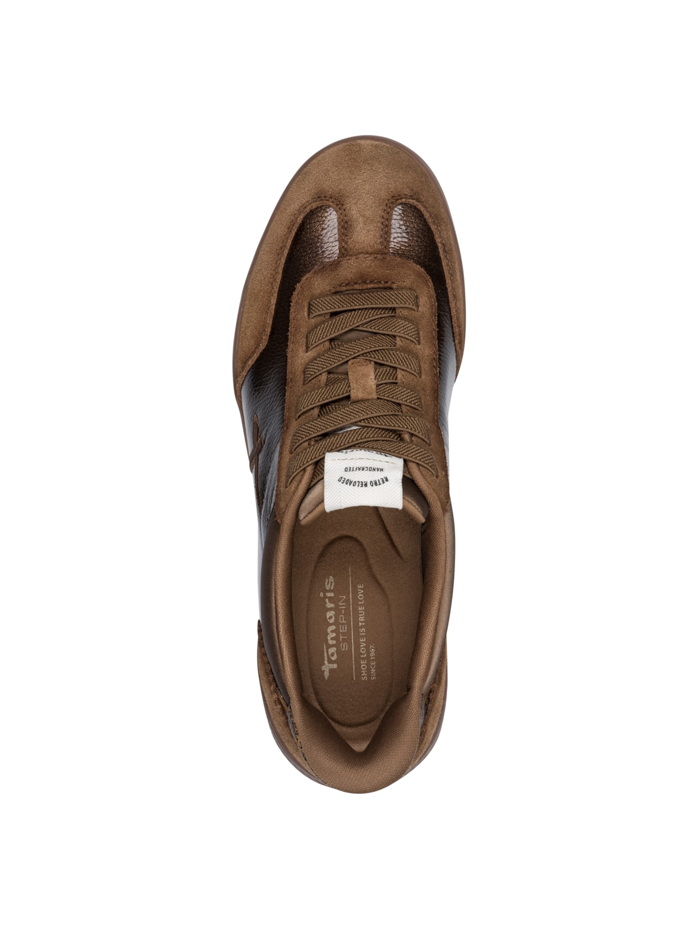 Baskets basses Tamaris en marron