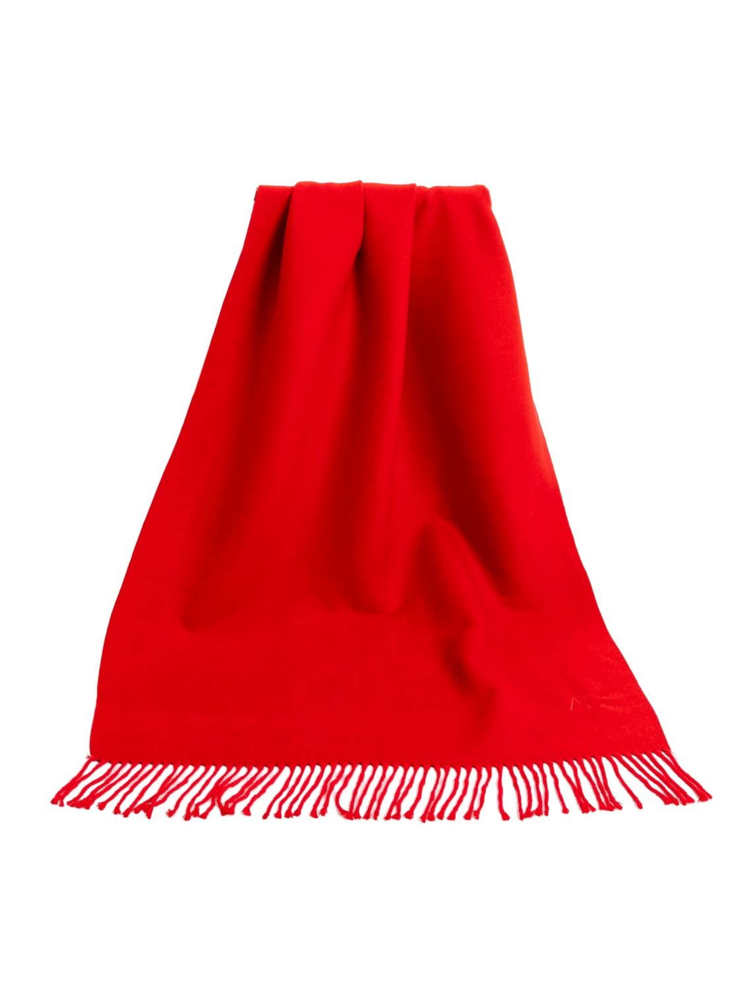 Sciarpa di alberto cabale in rosso