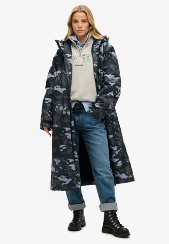 Superdry Tussenmantel in Blauw