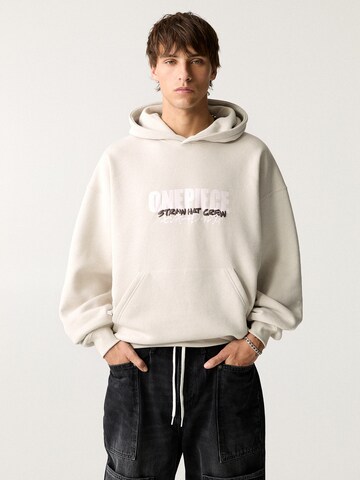 Pull&Bear Sweatshirt i beige