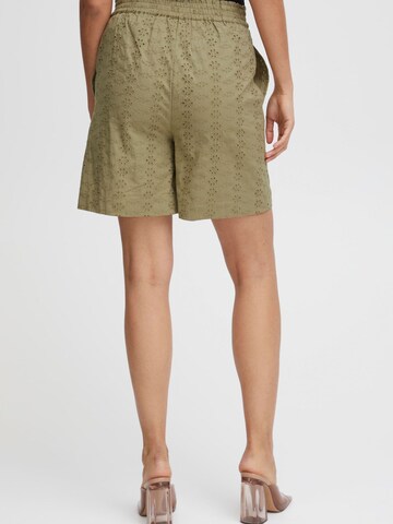 Loosefit Pantalon b.young en vert