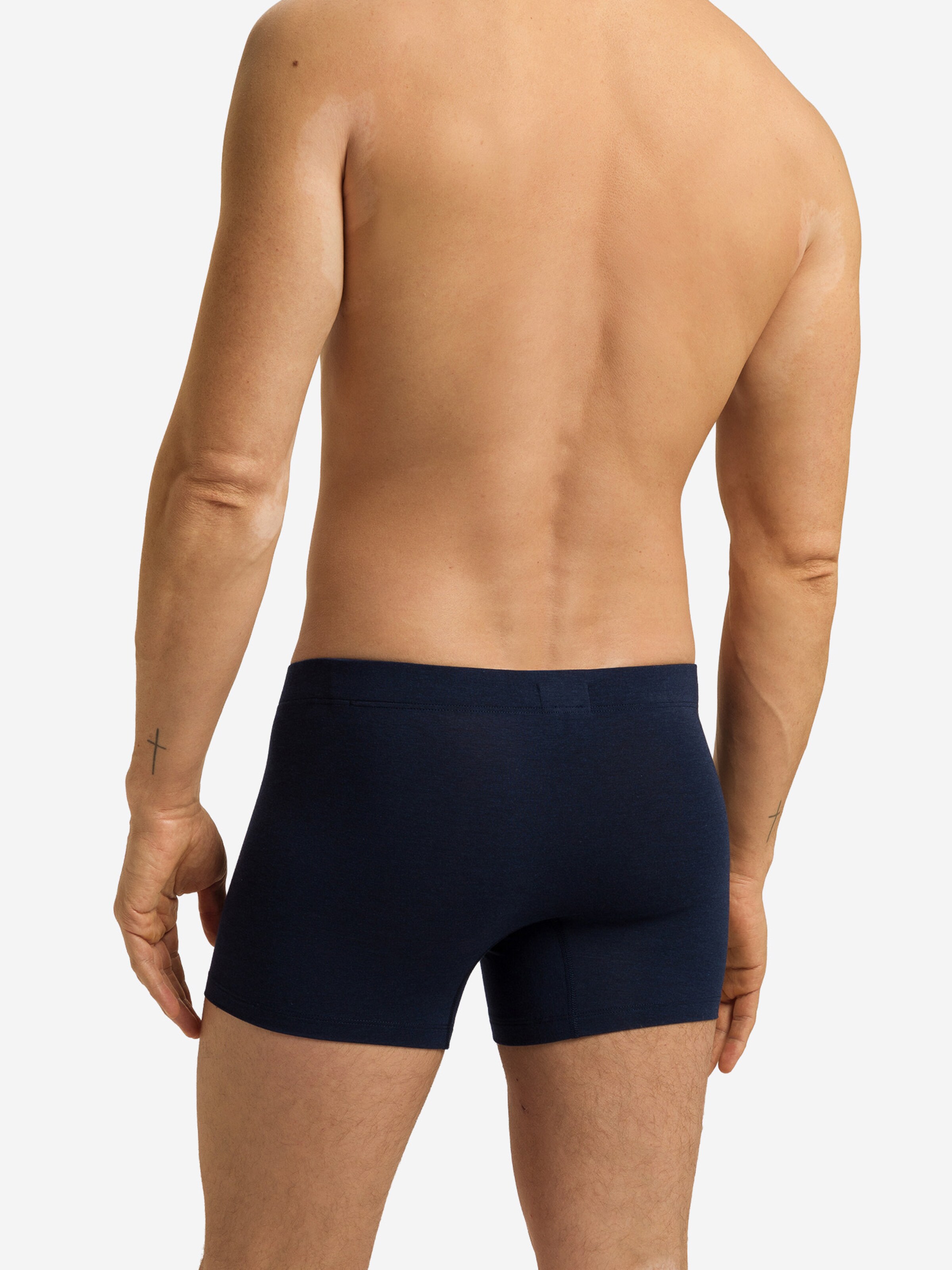 Boxers Hanro en bleu
