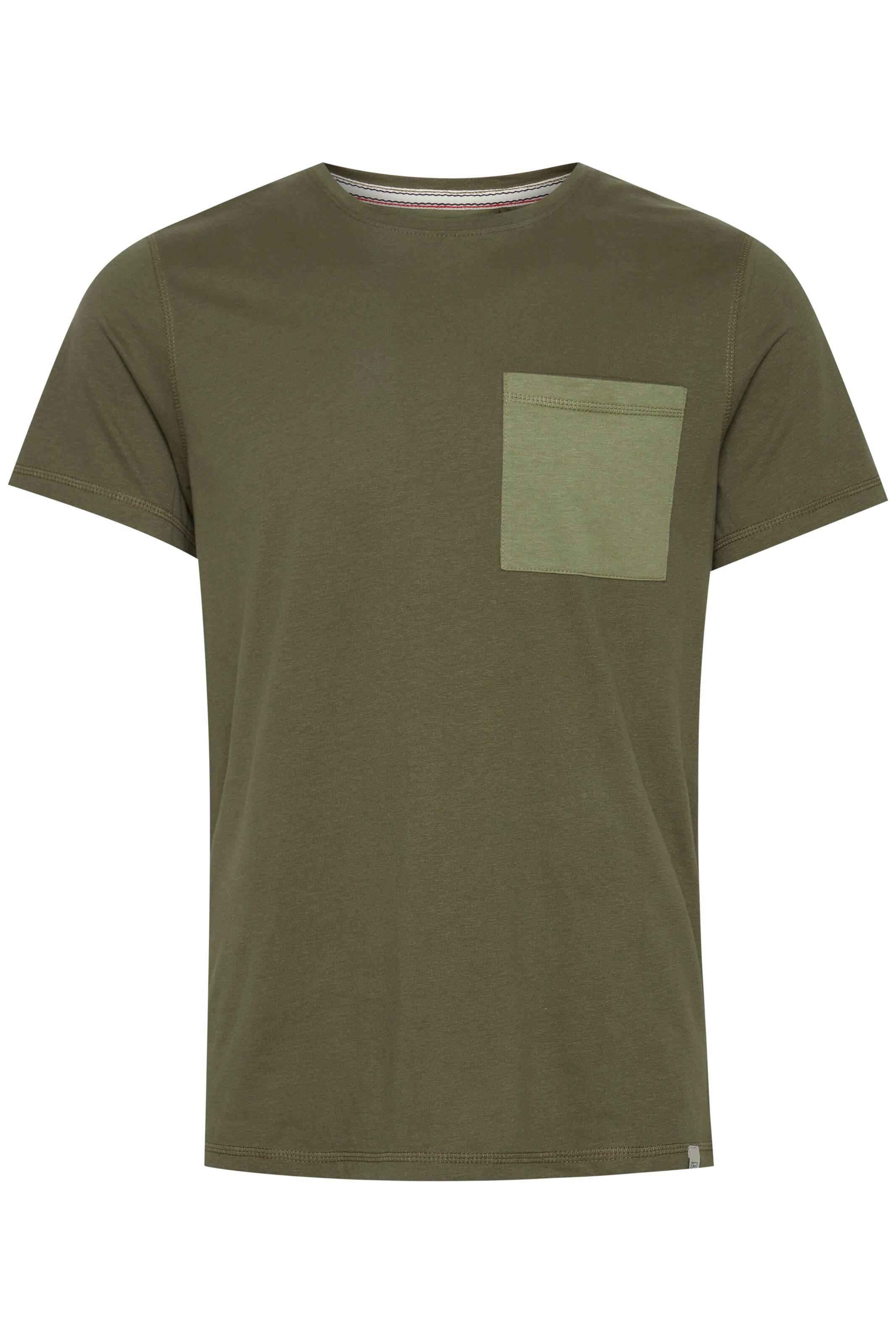T-Shirt BLEND en vert : devant