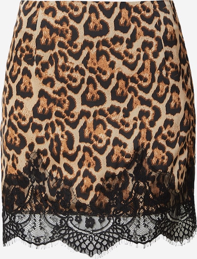 ABOUT YOU Suknja 'Phoebe' u bež / boja devine dlake (camel) / smeđa / crna, Pregled proizvoda