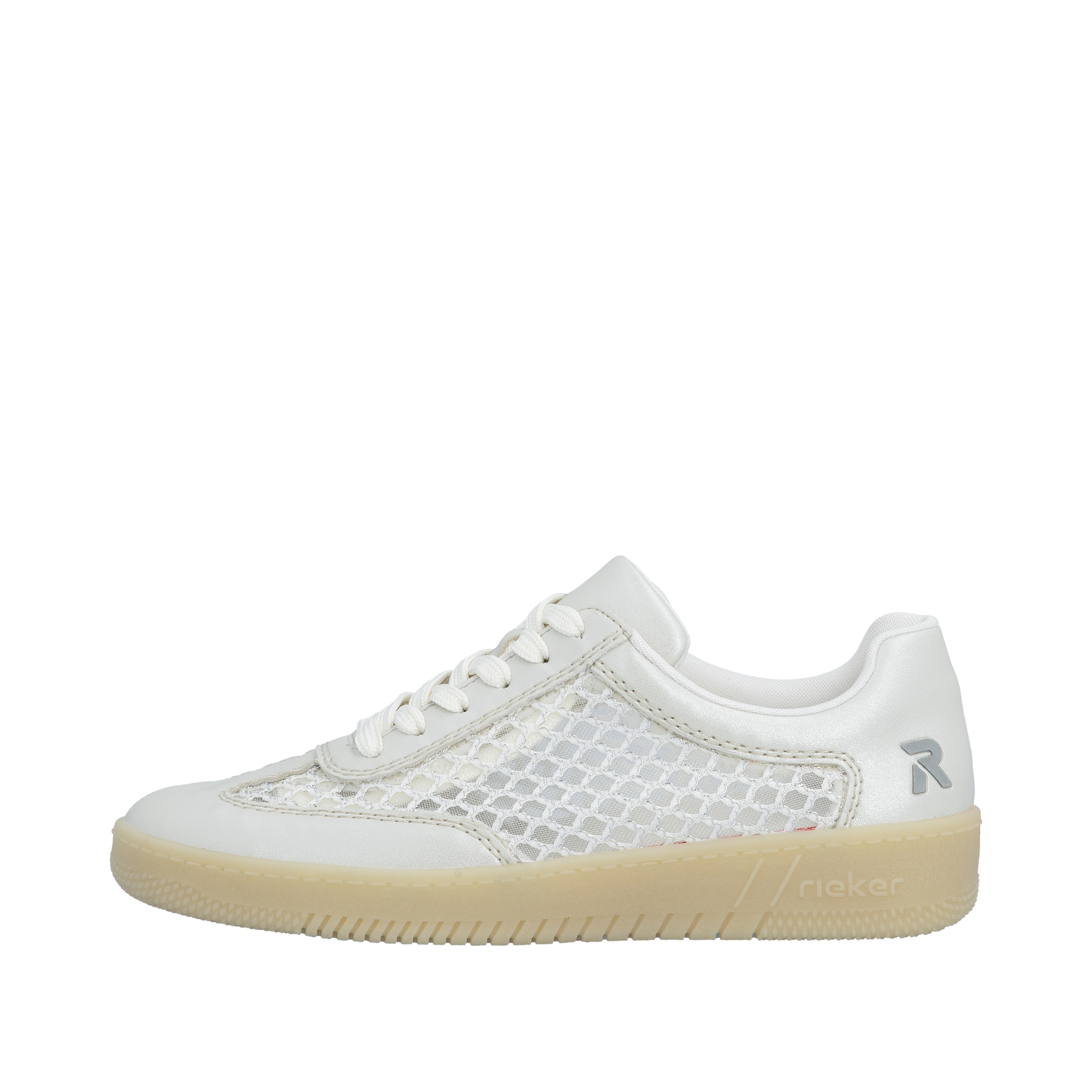 Baskets basses Rieker en blanc