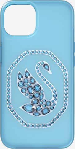 Swarovski - Funda para smartphone 'Ipone 13 Pro' en azul: frente
