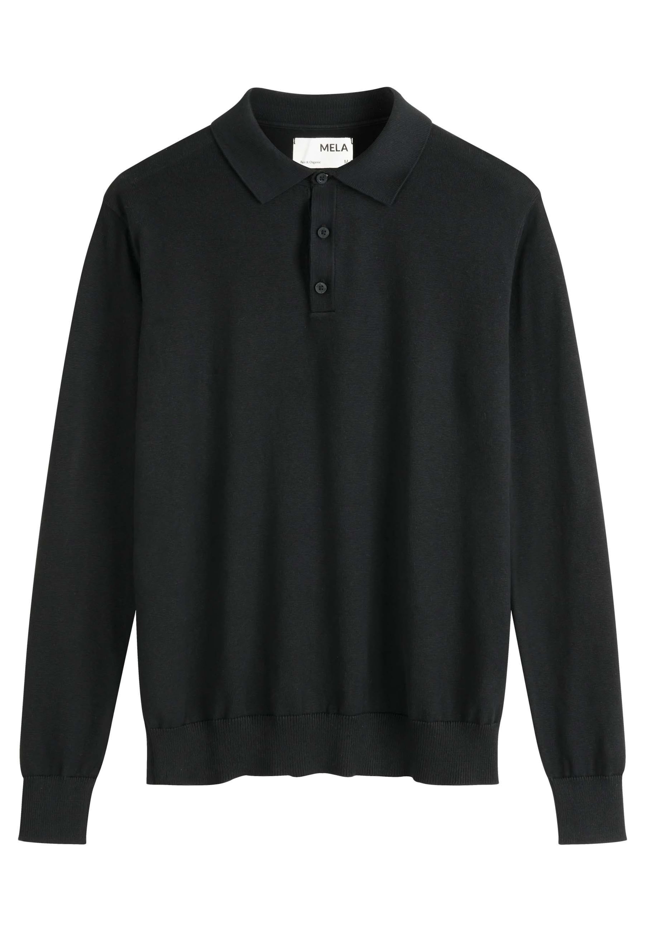 MELA Kampsun 'HARISH', värv must: eest vaates