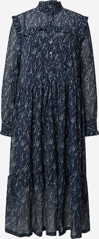 rosemunde Košilové šaty – modrá: přední strana