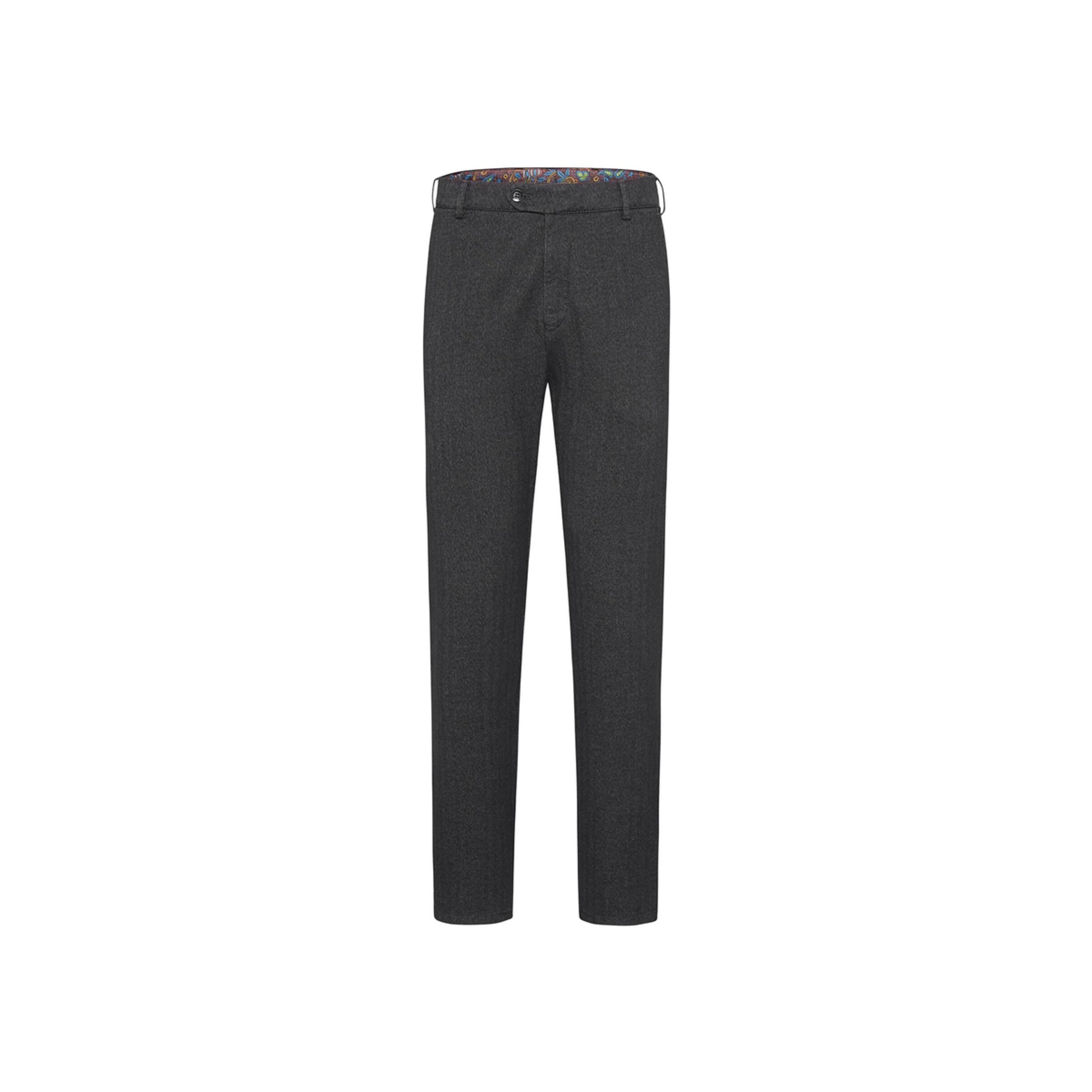 Pantalon chino MEYER en gris : devant