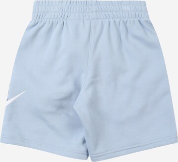 Nike Sportswear Loosefit Housut 'Club Fleece' värissä sininen