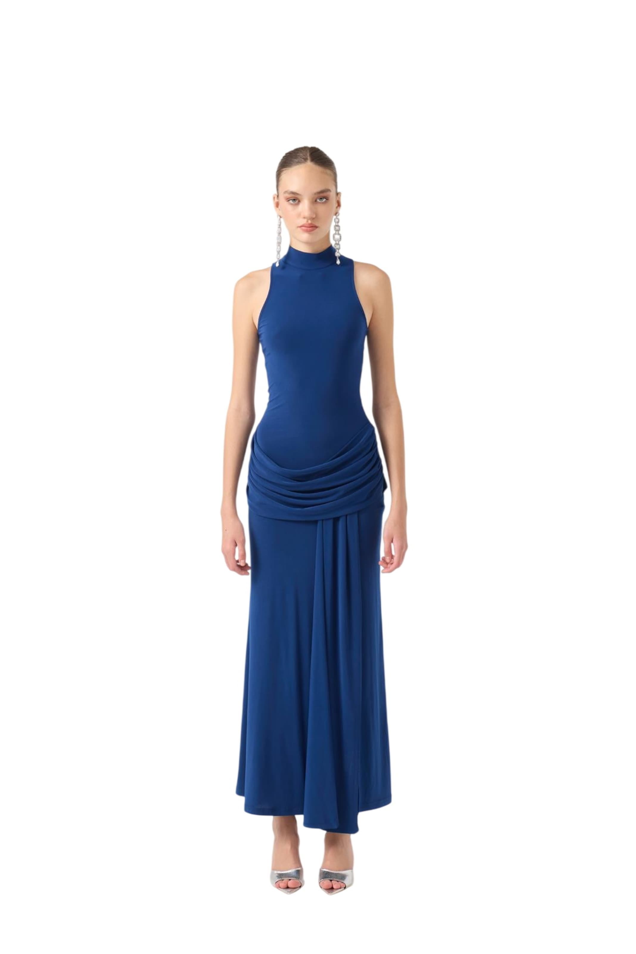 HOLLY LOLLY Jurk in Blauw: voorkant