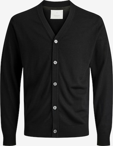 JACK & JONES Cardigan '12281758' i sort: forside