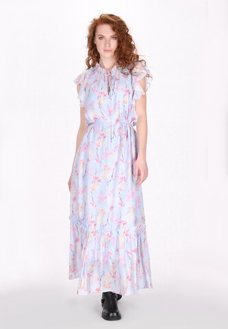 DreiMaster Vintage - Vestido en azul: frente