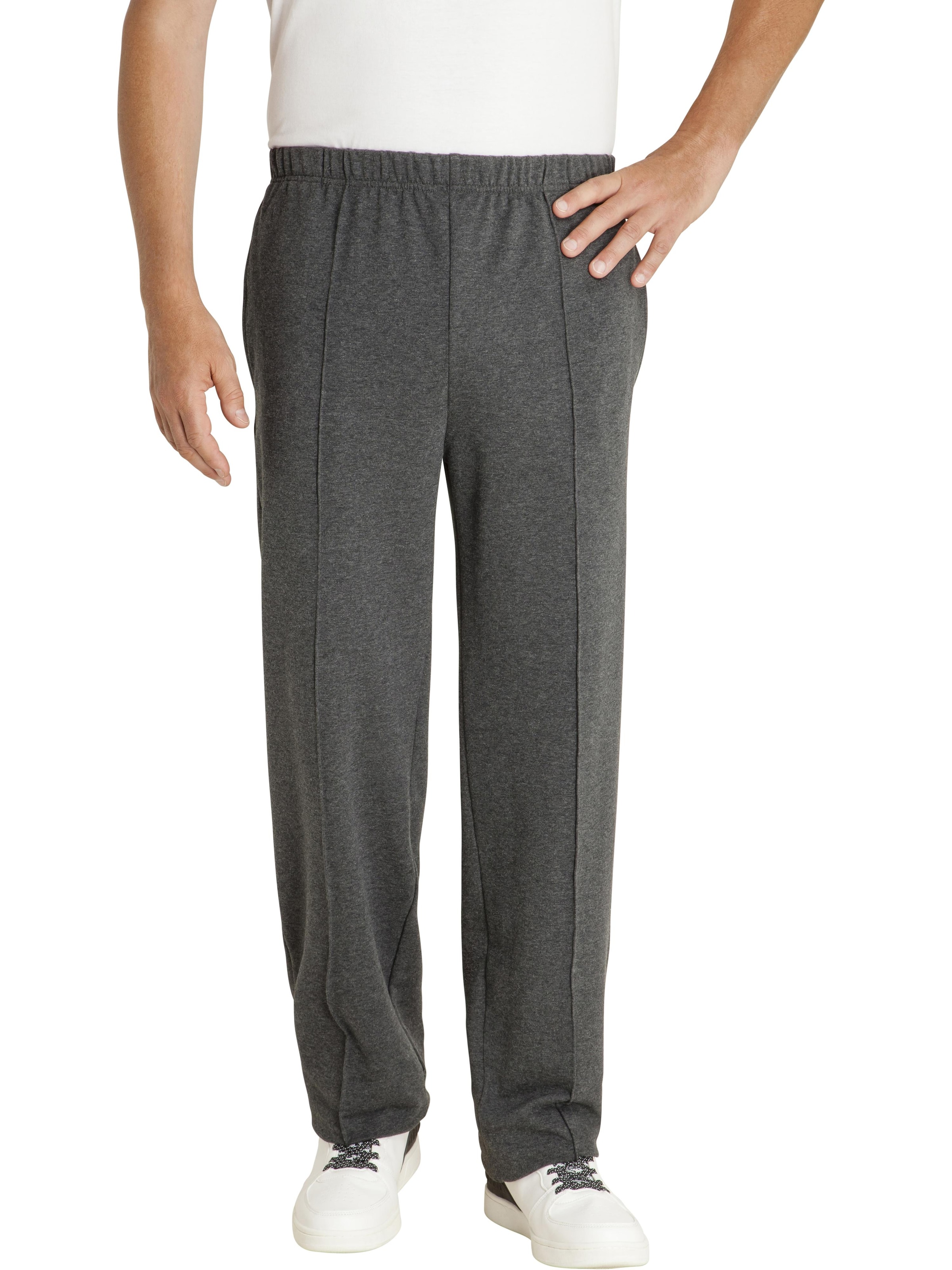 HAJO Regular Pleated Pants in Grey
