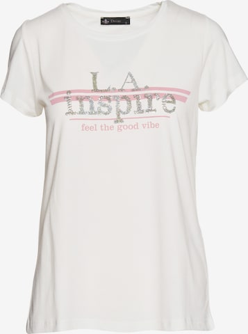 Decay T-Shirt 'L.A. Inspire' in Weiß: predná strana